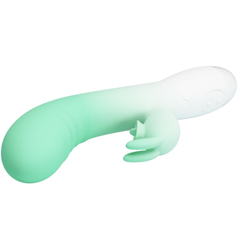 PRETTY LOVE - VIBRADOR CERBERUS RABBIT 30 VIBRAÃÃES VERDE - Image 5