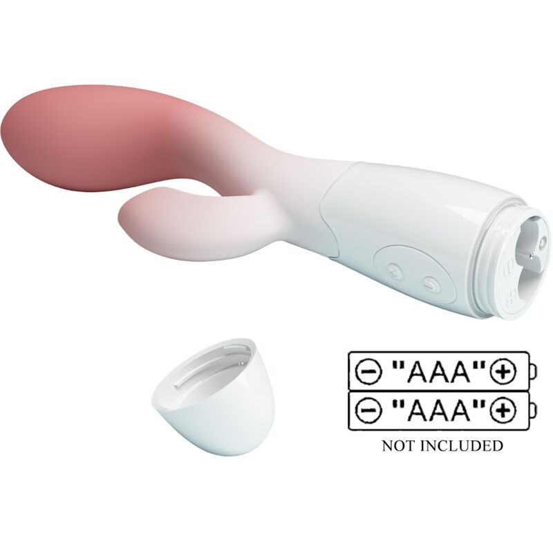 PRETTY LOVE - VIBRADOR BRILHANTE DO PONTO G + ESTIMULADOR DE CLITÃRIS 30 VIBRAÃÃES ROSA - Image 5