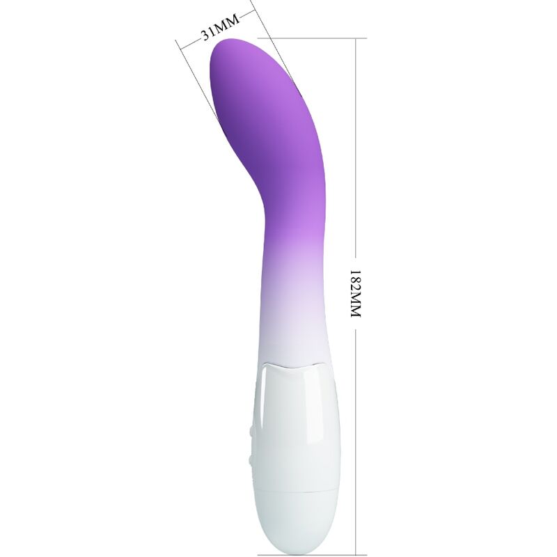 PRETTY LOVE - VIBRADOR BISHOP G-SPOT 30 VIBRAÃÃES ROXO - Image 4