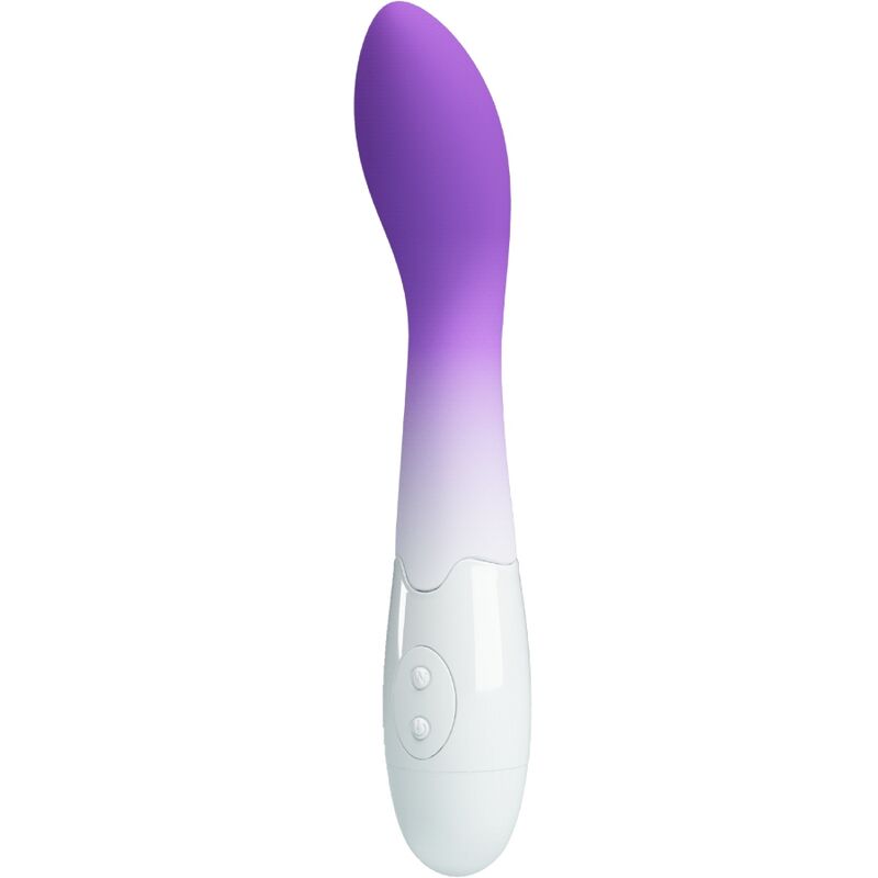 PRETTY LOVE - VIBRADOR BISHOP G-SPOT 30 VIBRAÃÃES ROXO