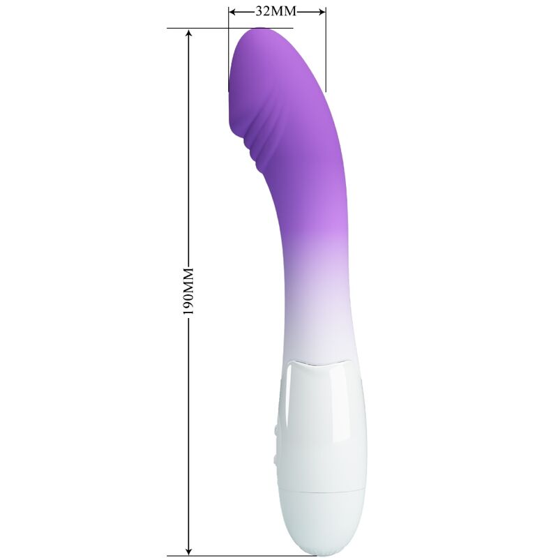 PRETTY LOVE - VIBRADOR ELEMENTAL PONTO G 30 VIBRAÃÃES ROXO - Image 3