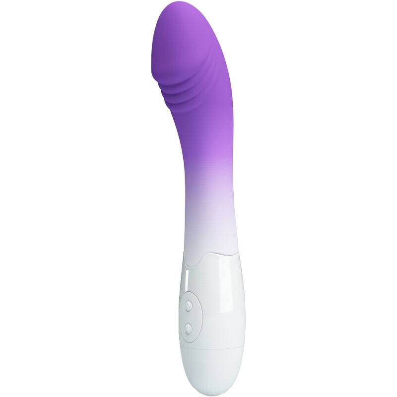 PRETTY LOVE - VIBRADOR ELEMENTAL PONTO G 30 VIBRAÃÃES ROXO