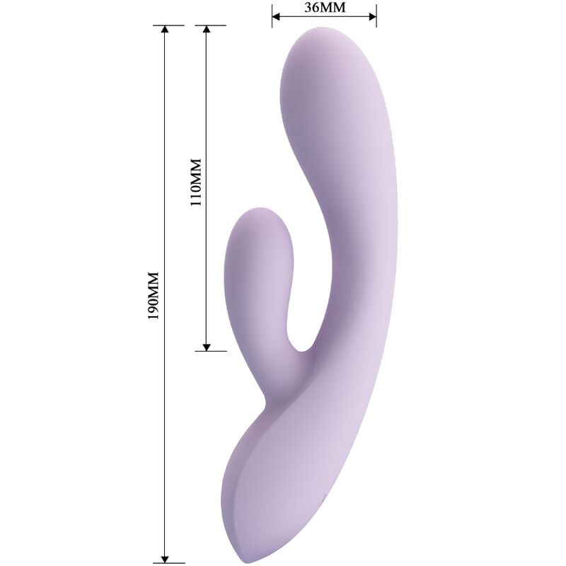 PRETTY LOVE - VIBRADOR ROSOLYN RABBIT 10 VIBRAÃÃES ROXO - Image 6