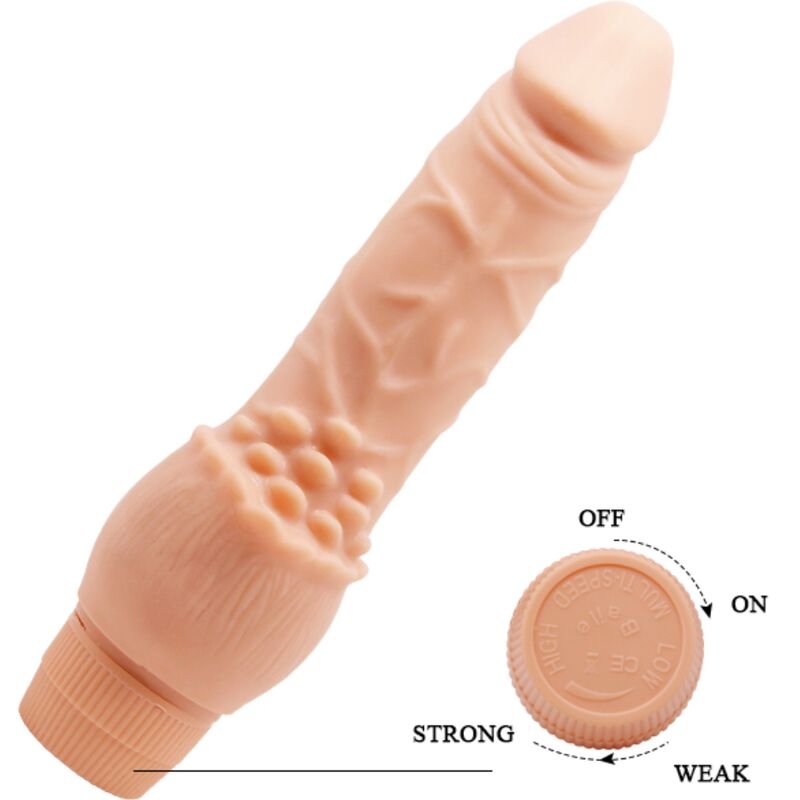 BAILE - BARBARA VIBRADOR REALISTA 19,5 CM CARNE - Image 4