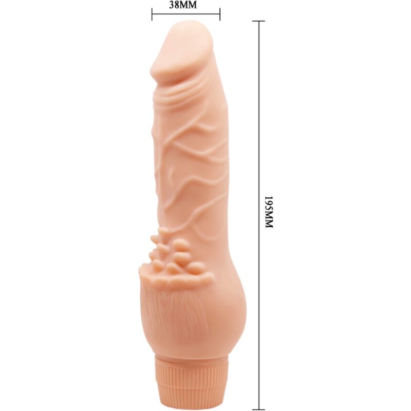 BAILE - BARBARA VIBRADOR REALISTA 19,5 CM CARNE - Image 5