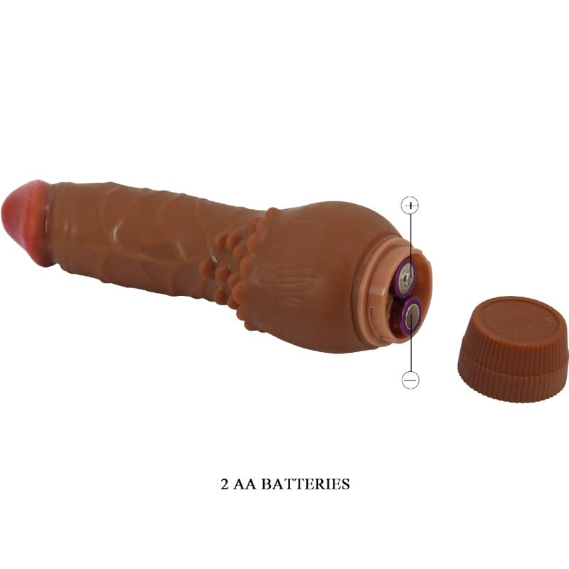 BAILE - BARBARA VIBRADOR REALISTA 19,5 CM MULATO - Image 4