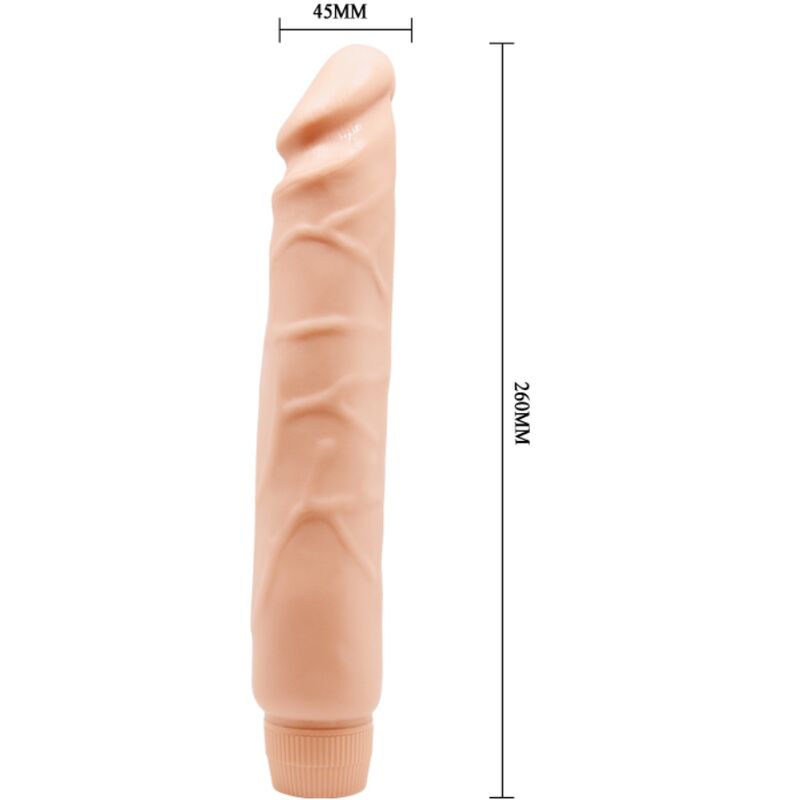 BAILE - JACK VIBRADOR REALISTA 26 CM CARNE - Image 5