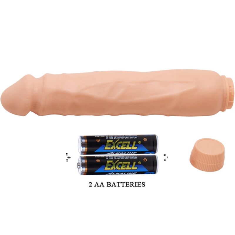 BAILE - JACK VIBRADOR REALISTA 26 CM CARNE - Image 6