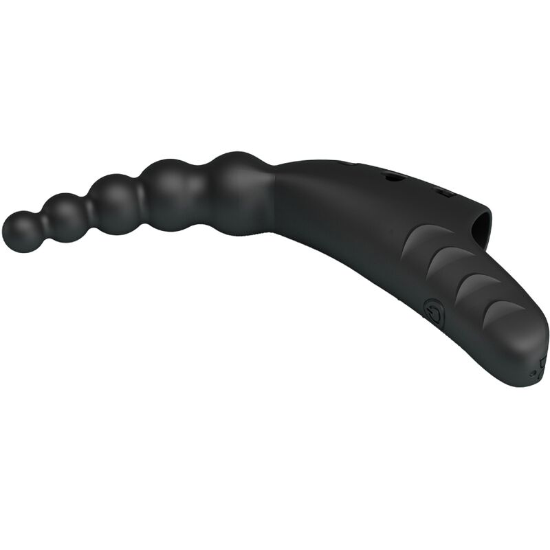 PRETTY LOVE - VIBRADOR DE DEDO JORDIN 10 VIBRAÃÃES PRETO - Image 6