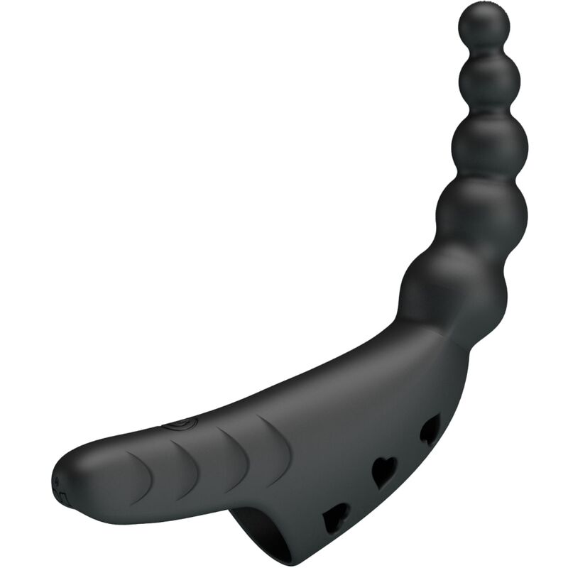 PRETTY LOVE - VIBRADOR DE DEDO JORDIN 10 VIBRAÃÃES PRETO - Image 3