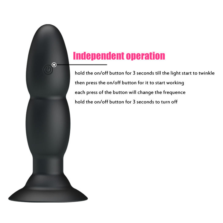 PRETTY LOVE PLUG VIBRADOR Y ROTACIÓN POR CONTROL REMOTO - Image 7
