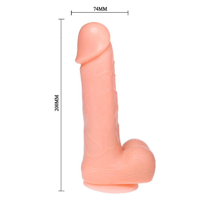 DONG DILDO REALISTICO VIBRACION Y ROTACION 20 CM - Image 6