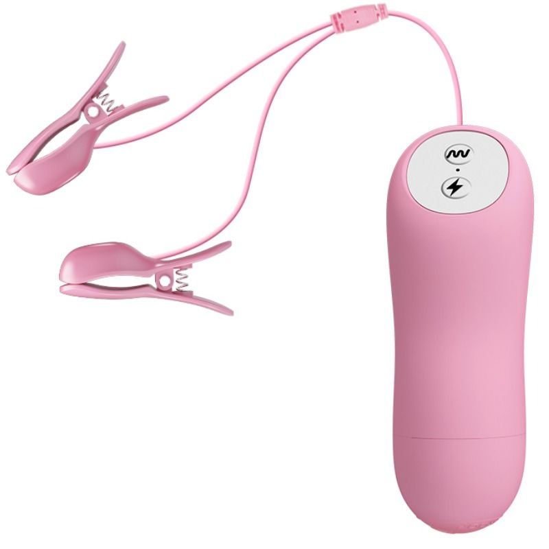 ROMANTIC WAVE PINZAS CON VIBRACION Y ELECTROSHOCK - Image 2