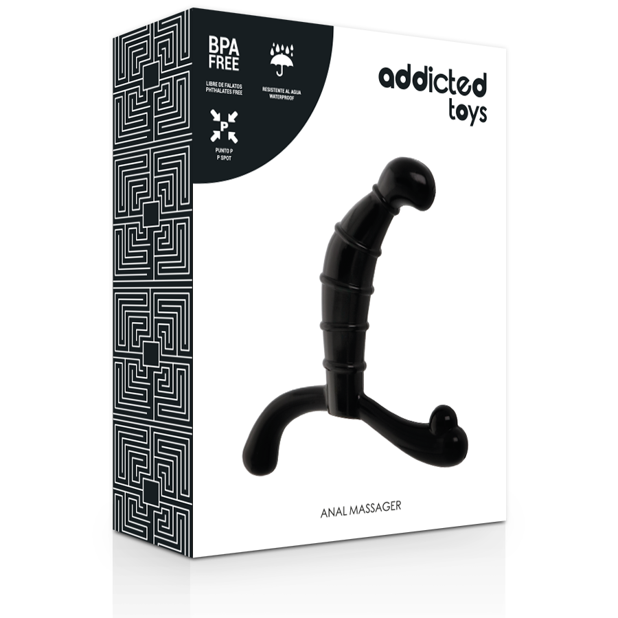 ADDICTED TOYS - PRÓSTATA ANAL PRAZER PRETO - Image 3