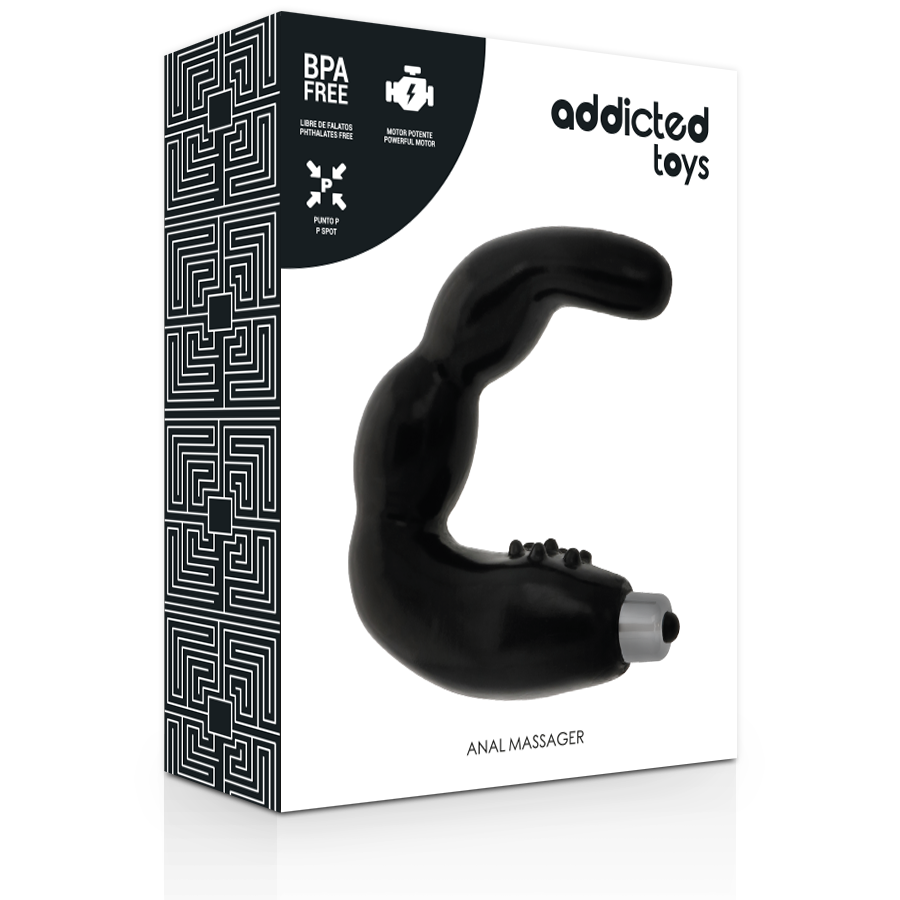 BRINQUEDOS VICIADOS PRÓSTATA ANAL MASSAGER VIBRAÇÃO - Image 3