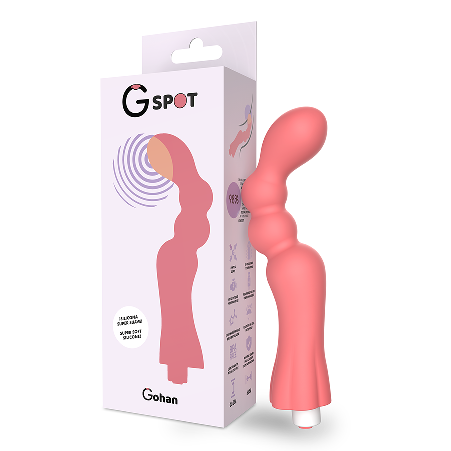 G-SPOT- GOHAN G-SPOT VIBRADOR LUZ VERMELHA - Image 2