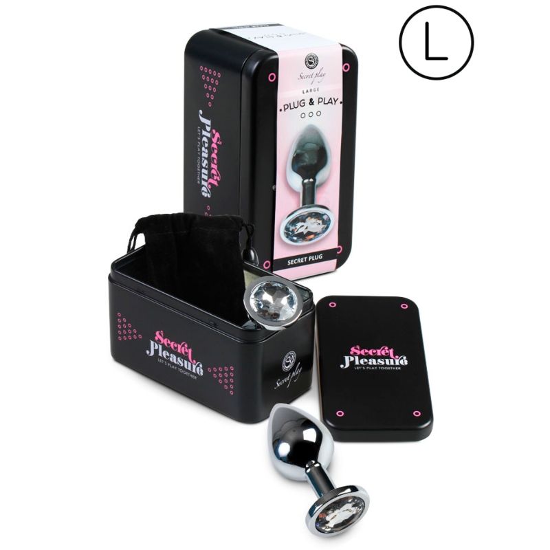 SECRETPLAY PLUG ANAL TRANSPARENTE L - Image 2