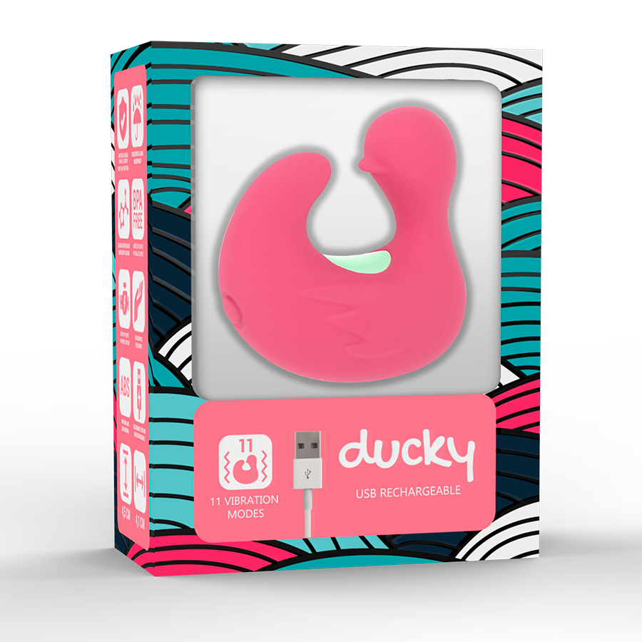 HAPPY LOKY - DUCKYMANIA RECARREGÁVEL DE DEDO ESTIMULADOR DE SILICONE - Image 3