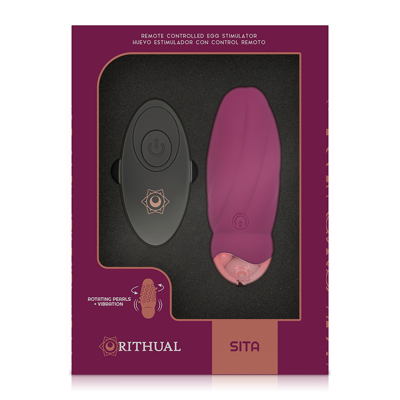 RITHUAL- SITA OVO COM CONTROLE REMOTO ROTAÇÃO + VIBRAÇÃO - Image 5