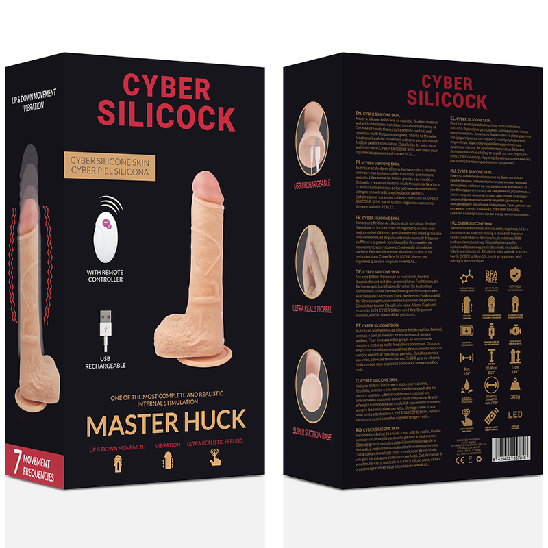 CYBER SILICOCK REALISTICO CONTROL REMOTO MASTER HUCK - Image 6
