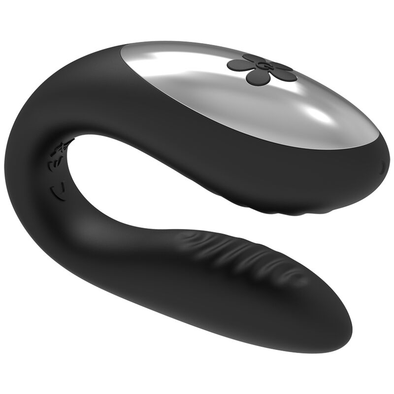 BRILLY GLAM - WE LOVE VIBRADOR PARA CASAIS CONTROLE REMOTO PRETO - Image 4