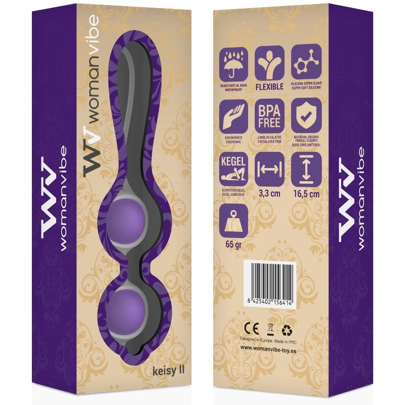WOMANVIBE - BOLAS DE SILICONE WOMANVIBE KEISY II - Image 3