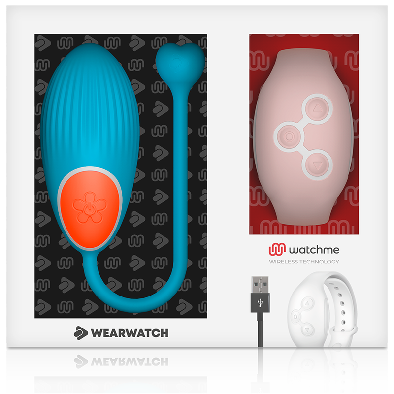 WEARWATCH - TECNOLOGIA WATCHME CONTROLE REMOTO OVO AZUL / ROSA - Image 6