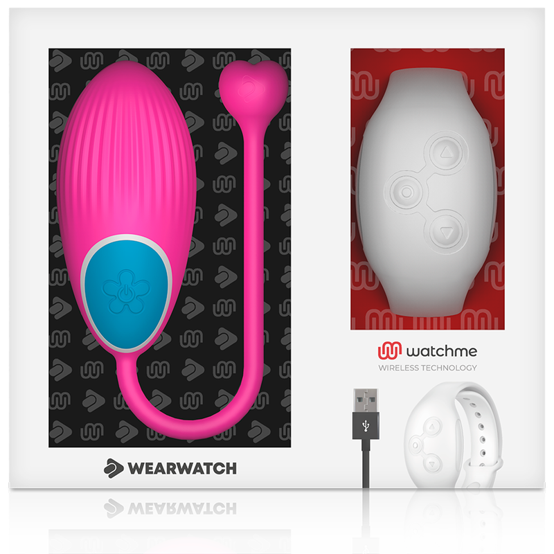 WEARWATCH - TECNOLOGIA WATCHME CONTROLE REMOTO OVO FÚCSIA / NIVEO - Image 7