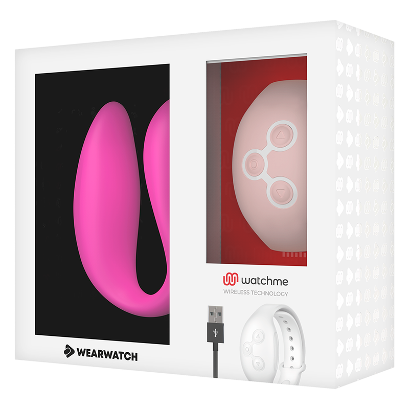 WEARWATCH - VIBRADOR WATCHME DUAL TECHNOLOGY FÚCSIA / ROSA - Image 7