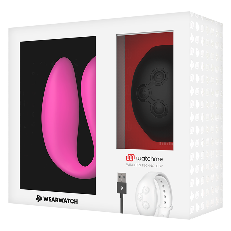 WEARWATCH - VIBRADOR WATCHME DUAL TECHNOLOGY FÚCSIA/AZABACHE - Image 7